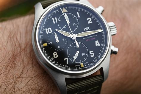 iwc spitfire chronograph|iwc pilot spitfire chrono.